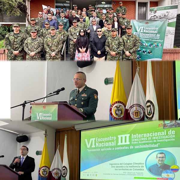 Escuela de Ingenieros Militares fortalece la investigación y la innovación en escenario académico internacional