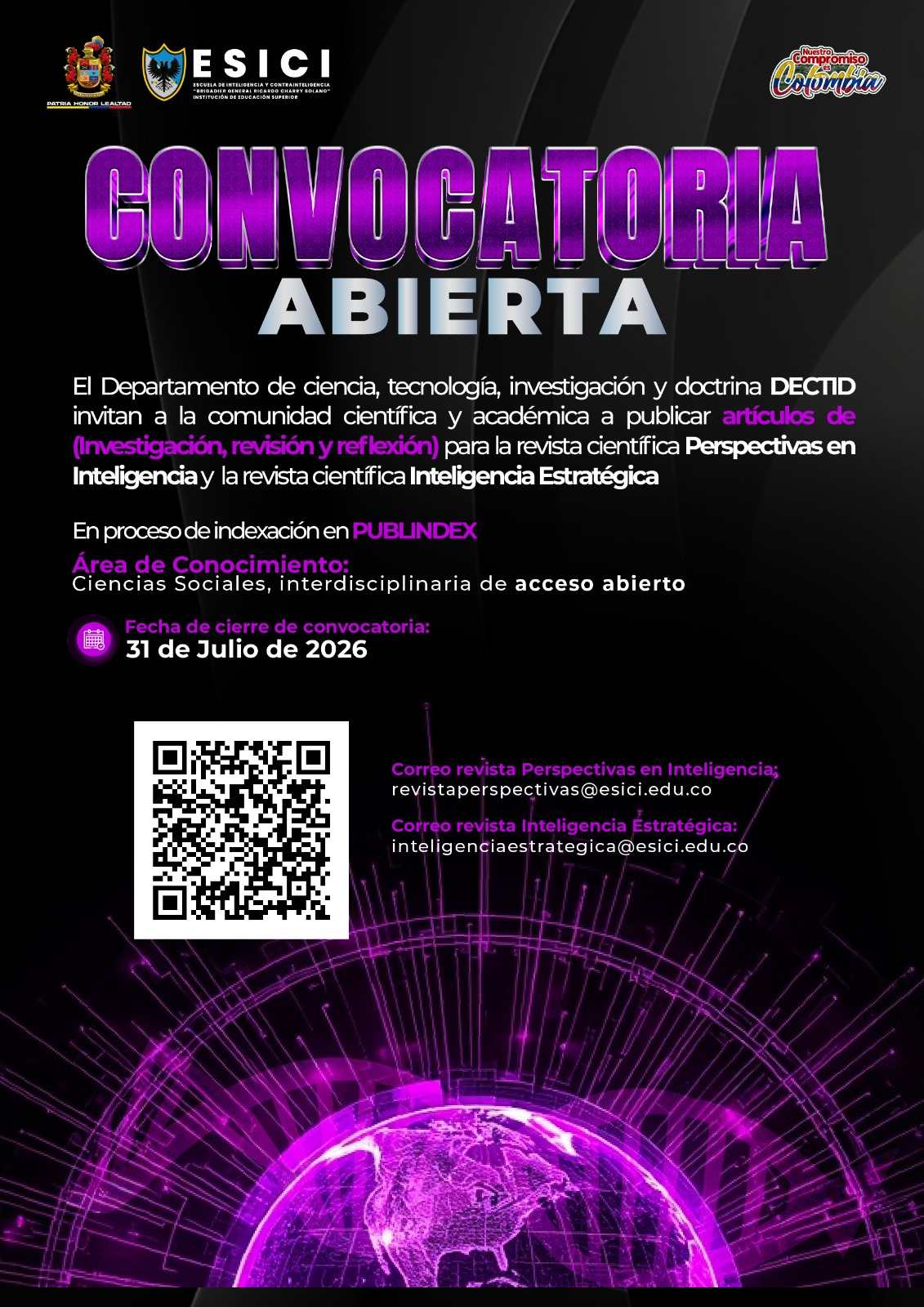 CONVOCATORIA ABIERTA | Publica tu investigación