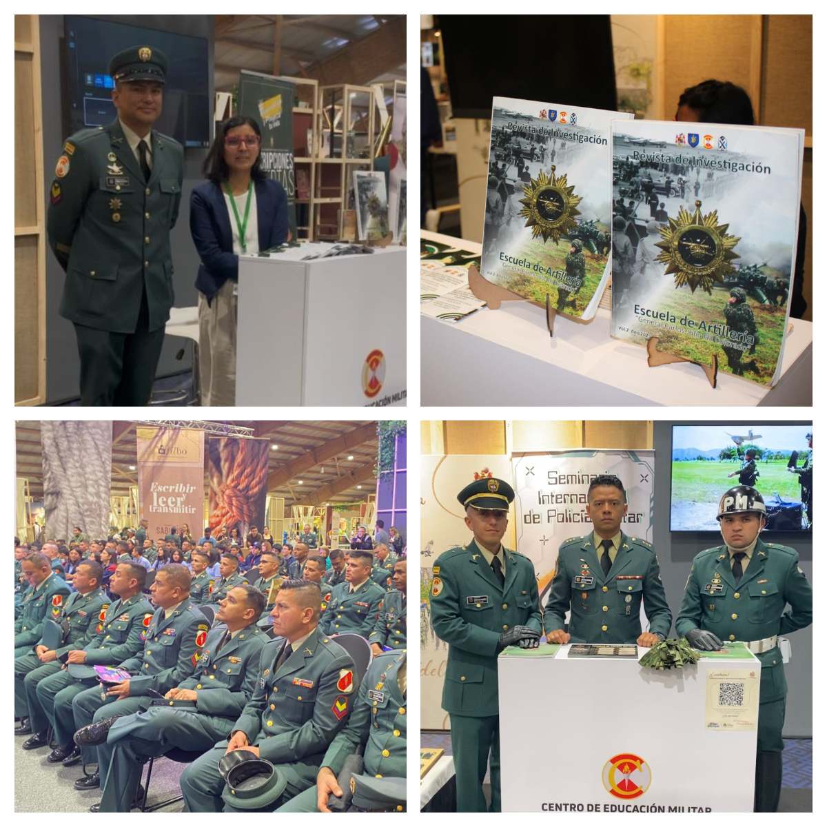La Educación Militar participa en la FILBo 2026 con su oferta académica y diferentes capacidades.