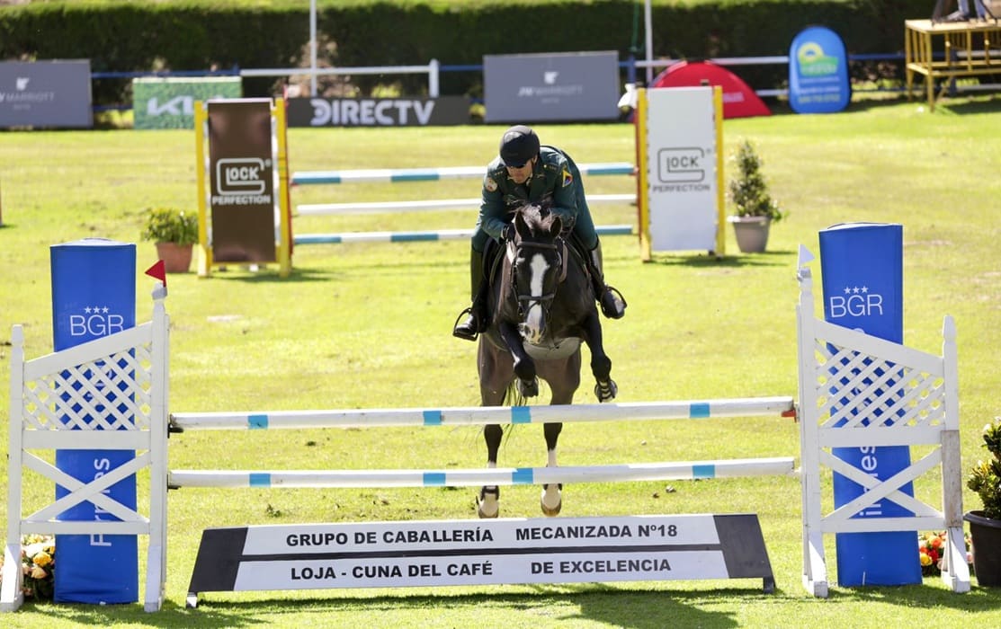 Colombia, campeón en el Sudamericano Militar de Equitación en salto individual.